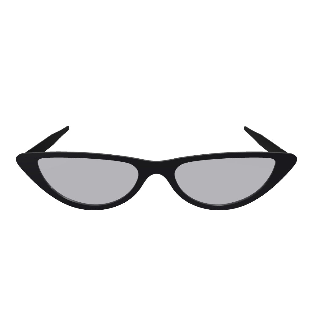 Kamar cat-eye sunglasses 3D model for virtual try-on